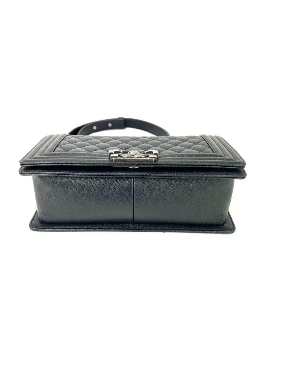 Chanel Caviar Quilted Medium Black Boy Flap Shoulder Bag